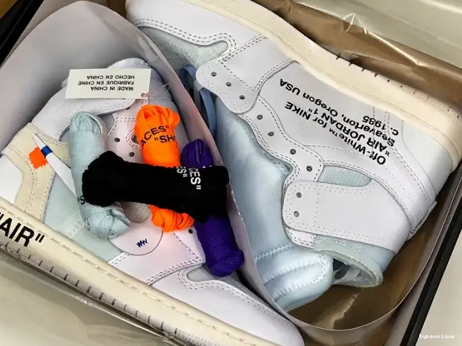 HYPE Retro 1 White Jordan High AQ0818-100 Off-White Air 0613